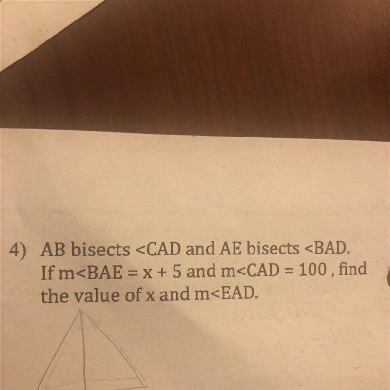 Find value of x and m-example-1