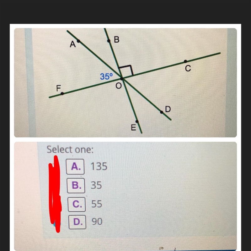 What is the measure of-example-1