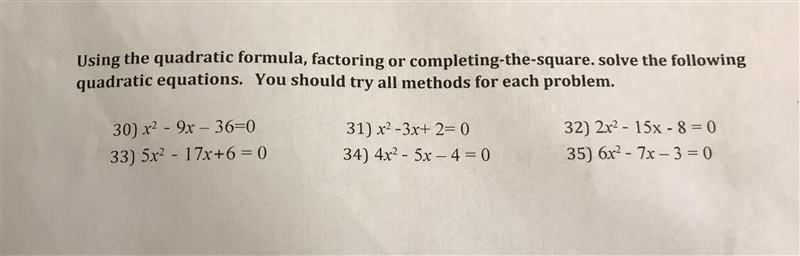 Quadratic Functions Helppp please!!! questions attached below-example-1