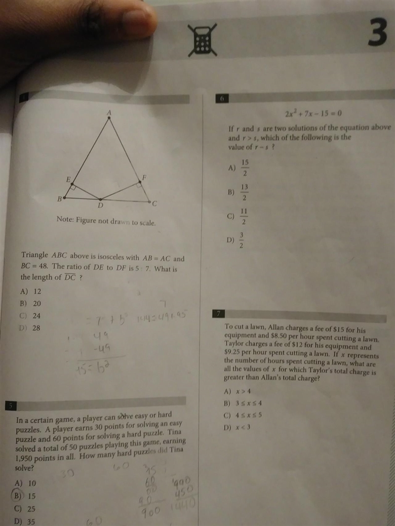 THESE are PSAT questions please help.​-example-1