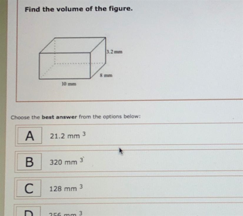 Find the volume of the figure.-example-1