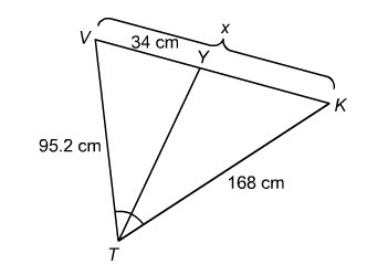 What is the value of x? Enter your answer in the box. ___ cm-example-1