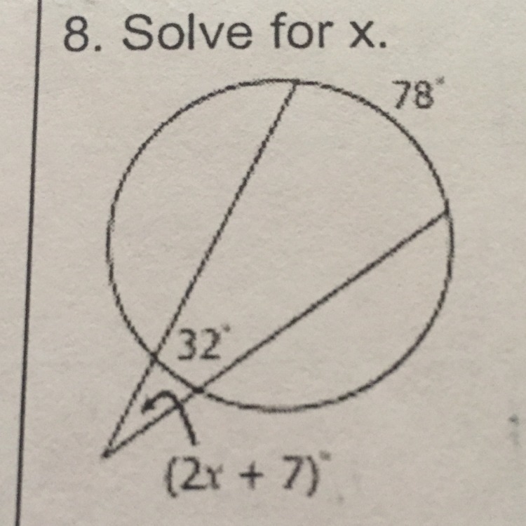 Solve for X ( need help bad) please-example-1