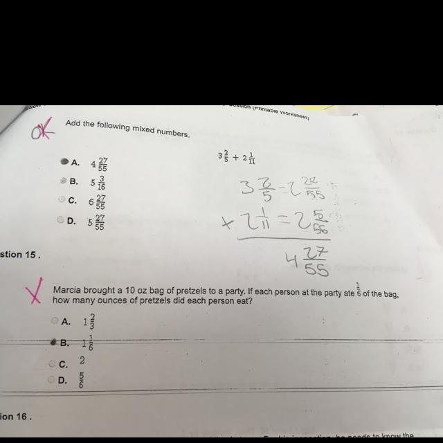 I need help with number 15 fast btw my answer is not correct!-example-1