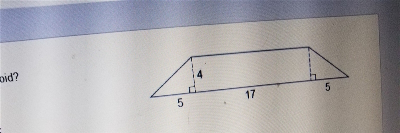 HELP ASAP!!! What is the area of this trapezoid? (I will thank)-example-1