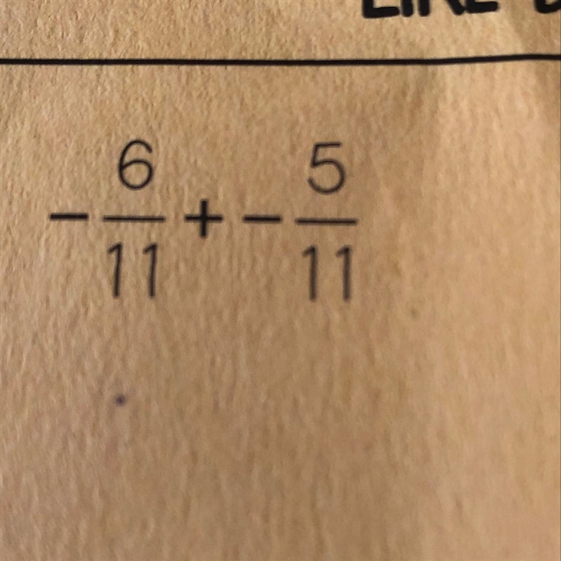 Alright I’m learning how can rational numbers be added and I’m stuck on one problem-example-1