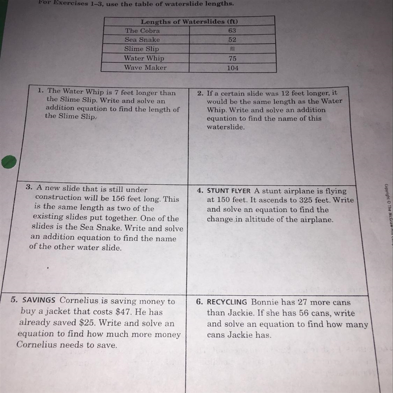 Need help with 1 through 5 please!-example-1