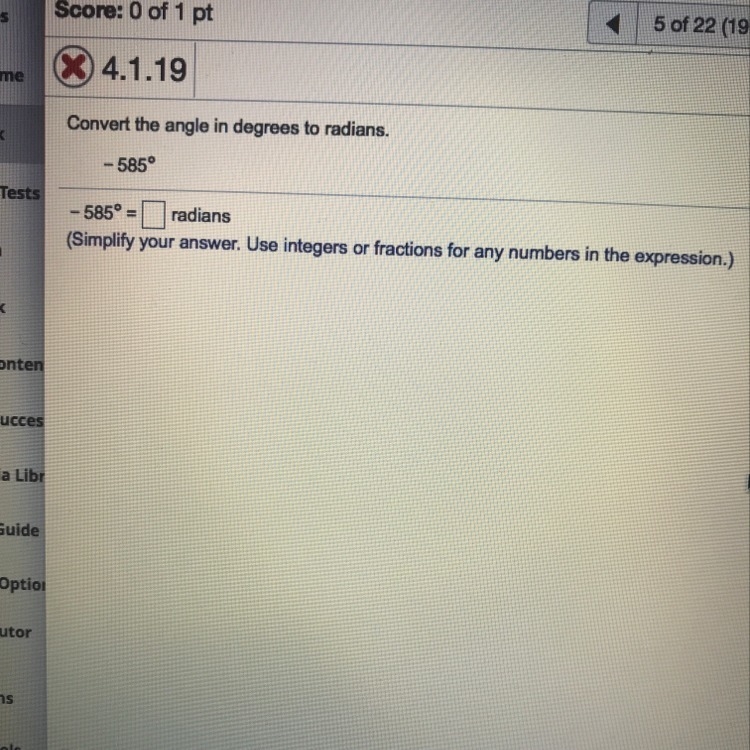 THE ANSWER TO THE RADIANS?-example-1