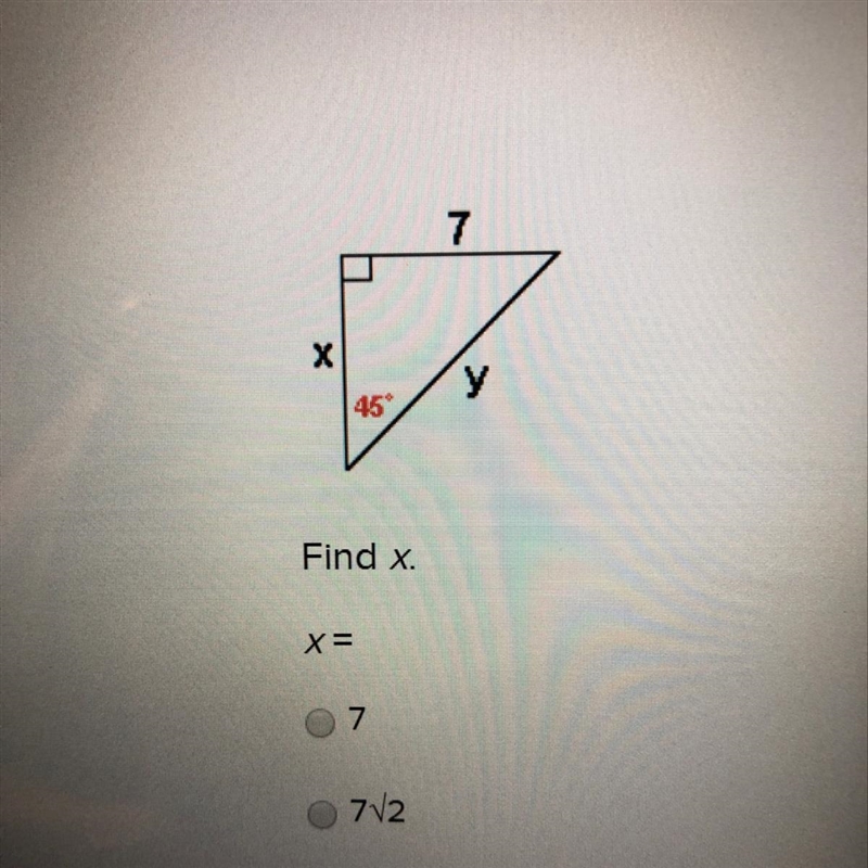 Help please! Find x x= 7 7/2 /(14)-example-1