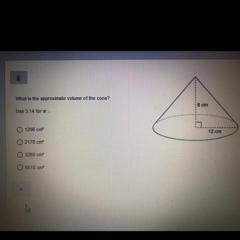 What is the volume of the cone?-example-1