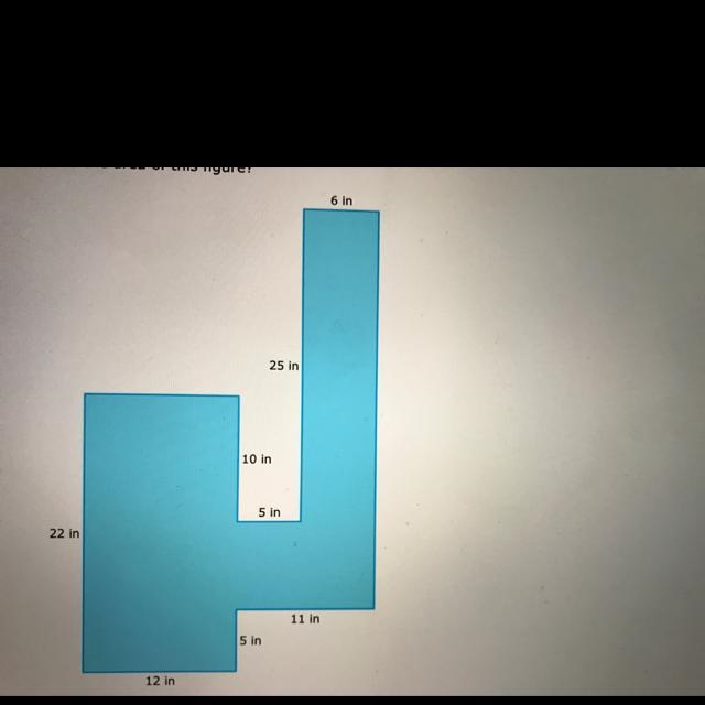 What is the area of this figure?-example-1