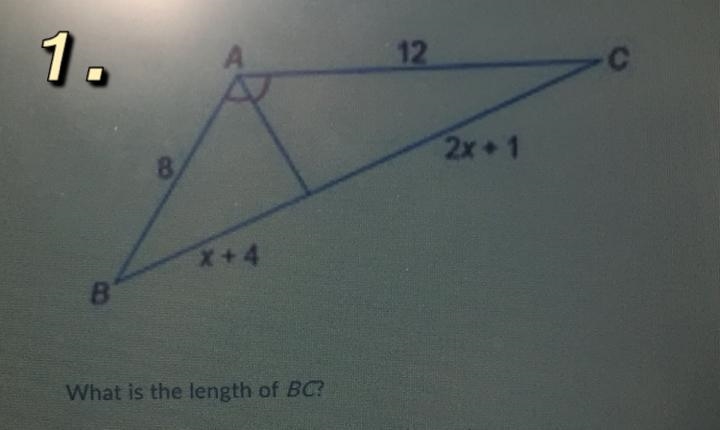 GEOMETRY HELP! 1. What is the length of BC? 2. What is the length of SU? Round rob-example-2