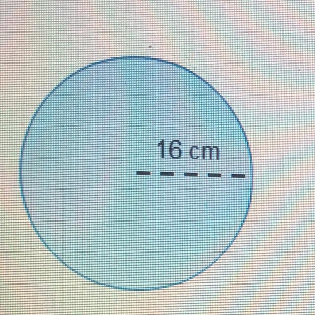 If the circle is dilated by a scale factor of 1/4, what will be the length of the-example-1