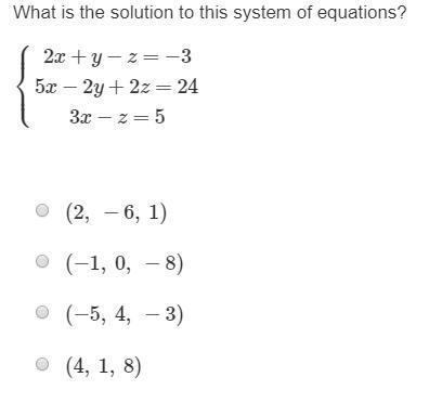 What is the solution to this system of equations?-example-1