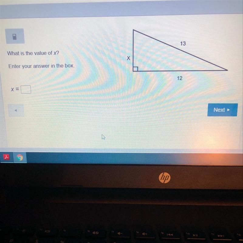 What is the value of x?enter your answer in the box .-example-1