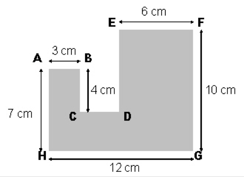 Find the perimeter of the figure shown above. a. 40 cm c. 52 cm b. 60 cm d. 75 cm-example-1