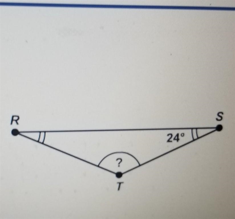 What is the measure of <T? 72° 156° 48° 132°​-example-1