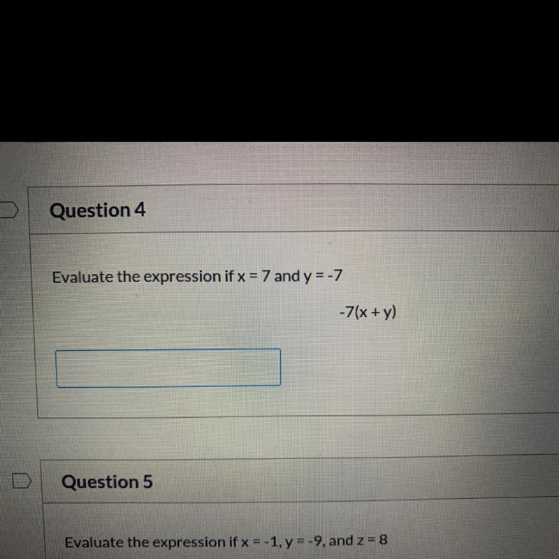 Evaluate the expression on the picture below-example-1