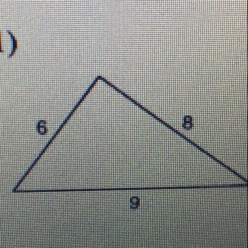 Do the following lengths form a right triangle-example-1