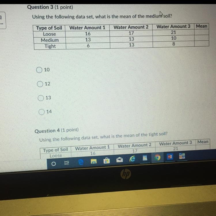 Please help! What’s the mean of 13, 13, 10?-example-1