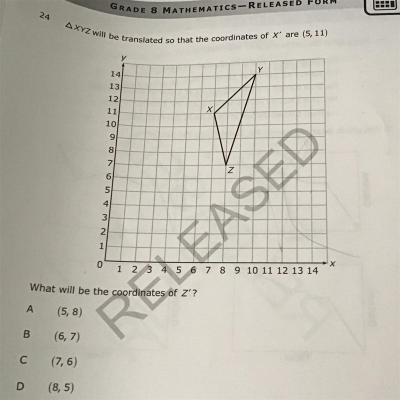 Can anyone help?!?! Because this question is so annoying because my coordinates are-example-1