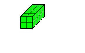 How many cubes are needed to pack the solid box? A. 15 B. 20 C. 13 D. 16-example-1