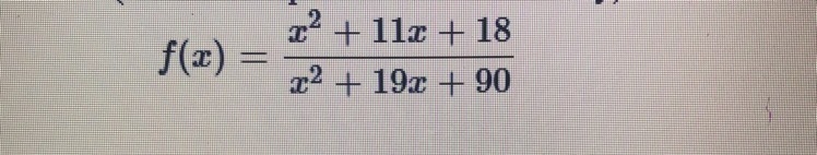 Holes X= Vertical Asymptotes X=-example-1