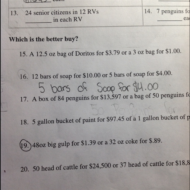 Help ON ONLY NUMBER 19 please explain-example-1