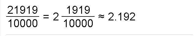 What is 2.1919... as a fraction?-example-1