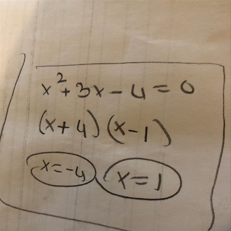 Which of the following is the correct factored form of the given equation? x 2 + 3x-example-1