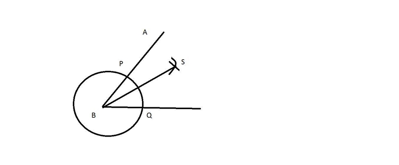 What is the next step in the construction of an angle bisector of angle ABC?-example-1