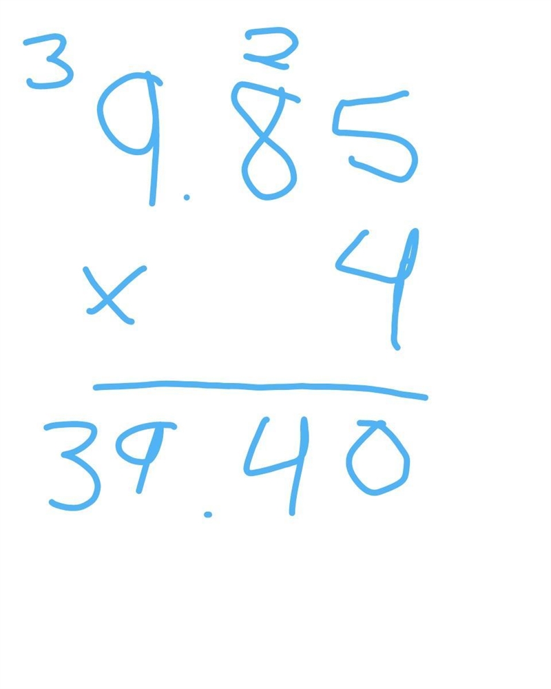 9.85×s;s=4 how do i solve this step by step-example-1