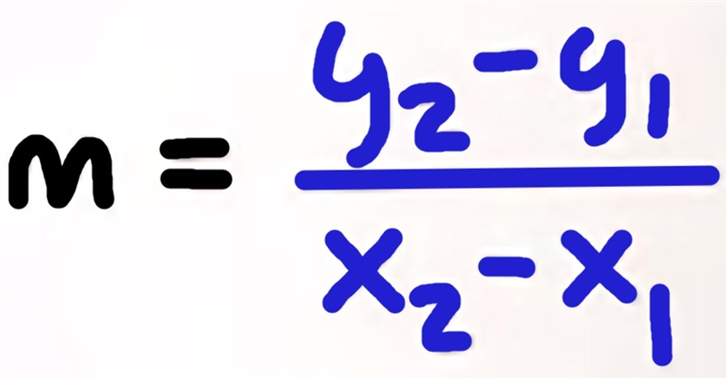 What is the formula for slope-example-1