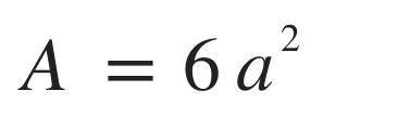 What is the surface area of a cube with the bottom 6cm​-example-1