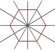 Draw a picture of a figure that has more than 3 lines of symmetry. Draw the lines-example-1