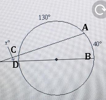 Find x. Assume that any segment that appears to be tangent is tangent. Select one-example-1