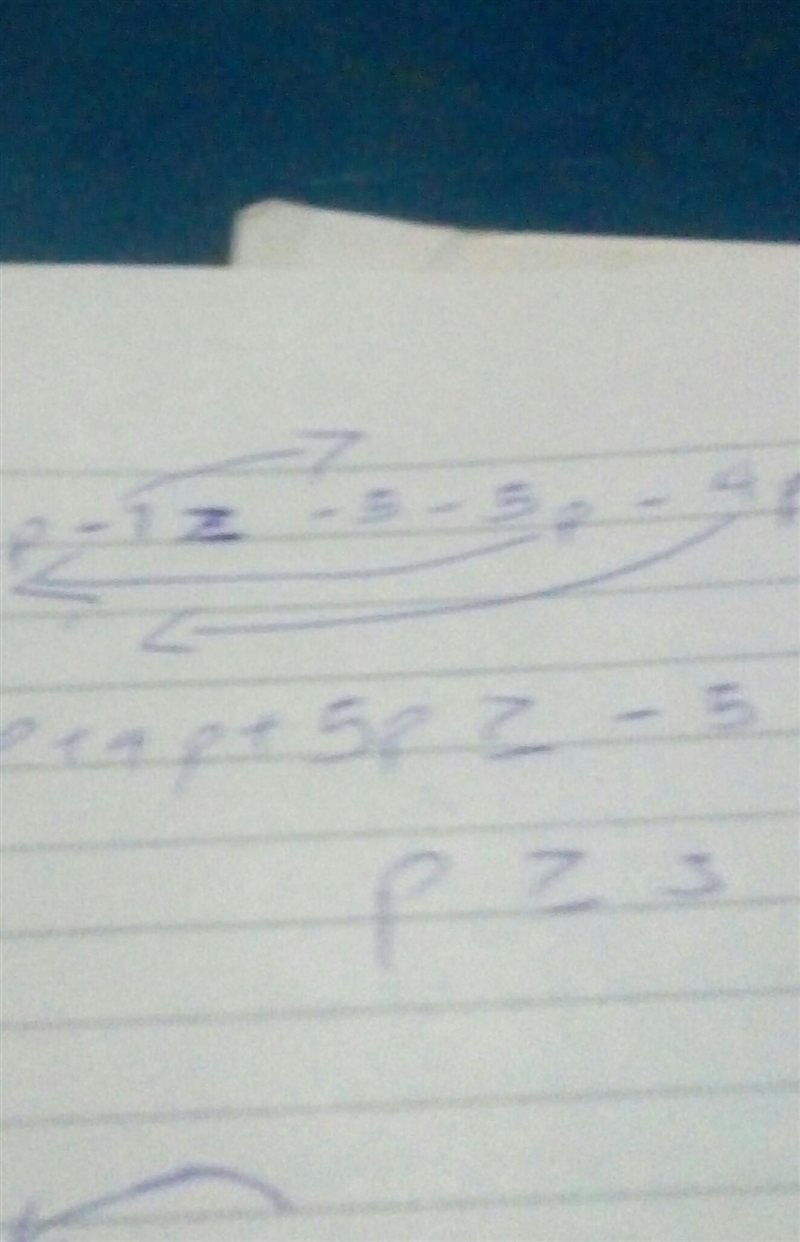 PLEASE HELP SOLVE 1.-8p - 7 ≥ - 5 - 5p - 4p p ≥ 2.r - 1 ≤ - 8 + 2r r ≥ 3.a + 6 &lt-example-2