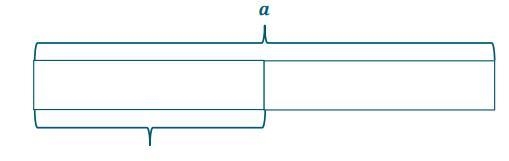 Write an expression showing a ÷ 2 without the use of the division symbol. What can-example-1