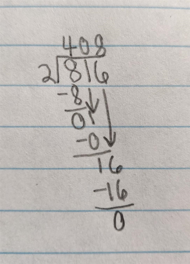 816 divided by 2 long division-example-1