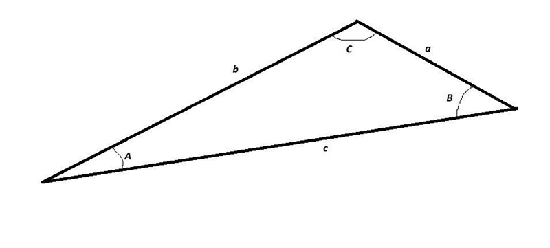 Find the area of the given triangle to the nearest square unit. Angle a= 30 degrees-example-1