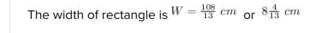 Please help.... A rectangle has a length of (x + 4) centimeters and a width of 12x-example-1