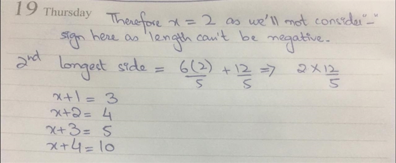 The sides of the pentagon are consecutive even integers. Find the length of the shortest-example-2