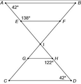 Which segments are parallel? Select each correct answer. A) AB B) EF C) CD D) GH-example-1