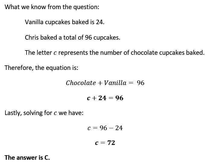 Please help i dont understand Chris baked cupcakes for his bakery. He baked 24 vanilla-example-1