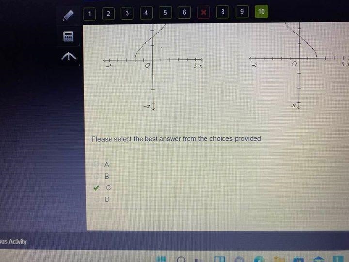 Graph y = sin^-1(-1/2x) the interval-5-example-2