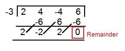 Complete the synthetic division problem below.-example-1