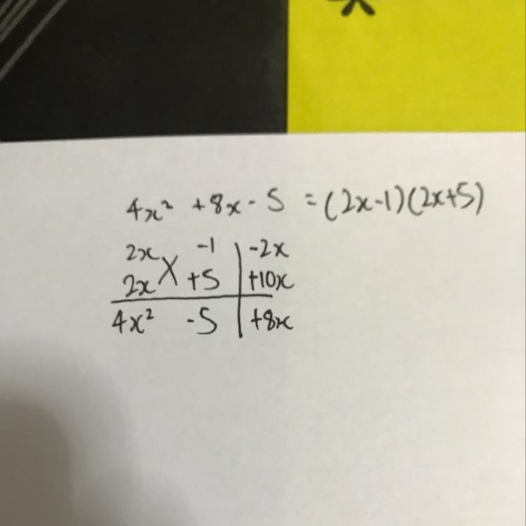 Solve 4x^2+8x-5. I need this answer asap (50 points)-example-1