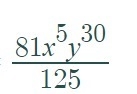 Simplify ( (3x^(3)y^(0) )/(x^( - 2) ))^(4) * ( (y^(2)x^( - 4) )/(5xy ^( - 8) ))^(3) Write-example-1