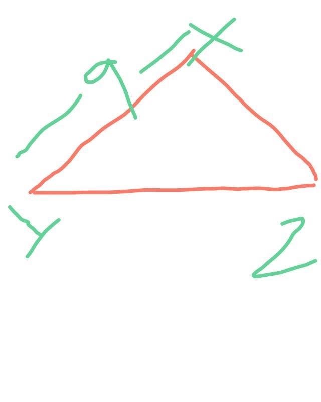 The length of segment XY is 9 cm. Which statements regarding triangle XYZ are correct-example-1