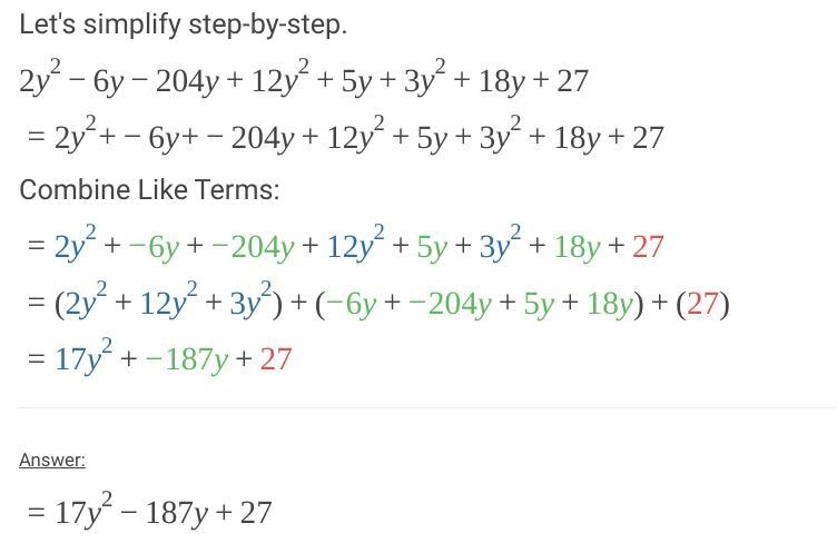 Lai ales What is the quotient? + 2y2 - 6y-20 4y+12 y2 +5y+ 3y2 + 18y+27-example-1